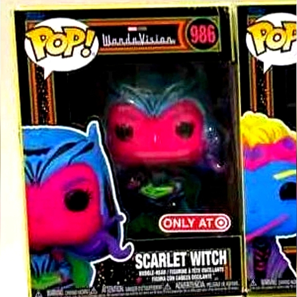 Funko Pop Scarlet Witch Figure Wanda Vision Exclusive - Picture 1 of 1